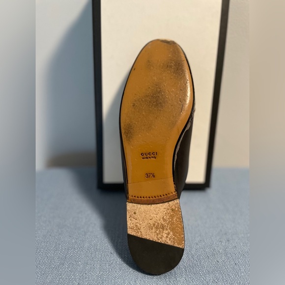 Gucci Princetown black leather mules - Picture 6 of 10
